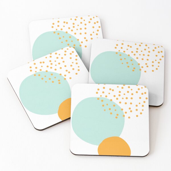 Item preview, Abstract Circles and Dots Composition designed and sold by ArtisAlice.