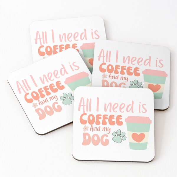 Item preview, All I need is coffee and my dog designed and sold by ZephyrDesignz.