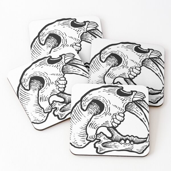 Item preview, Saber Tooth Skull designed and sold by Gutter-Angel.