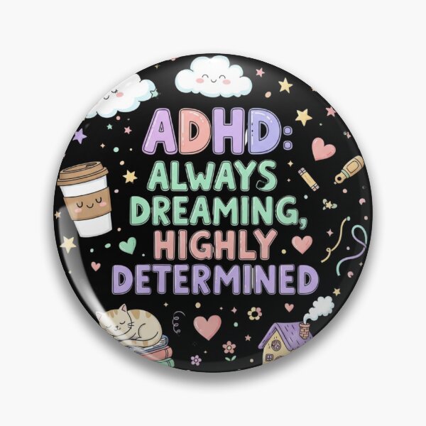Item preview, Own Your Determination. Get the Softest ADHD Art Today designed and sold by Design_Your_Day.