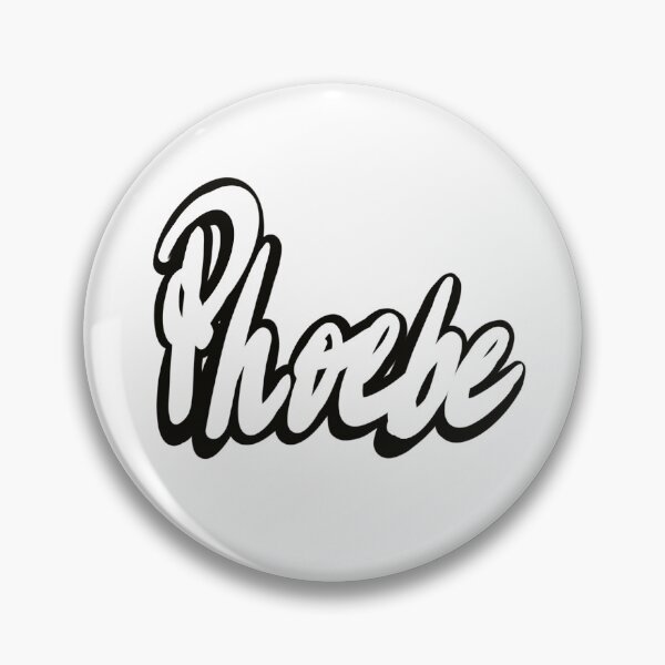Item preview, Phoebe popular girls name woman women’s first name in white cursive calligraphy personalised personalized customized name Gift for Phoebe designed and sold by Artonmytee.