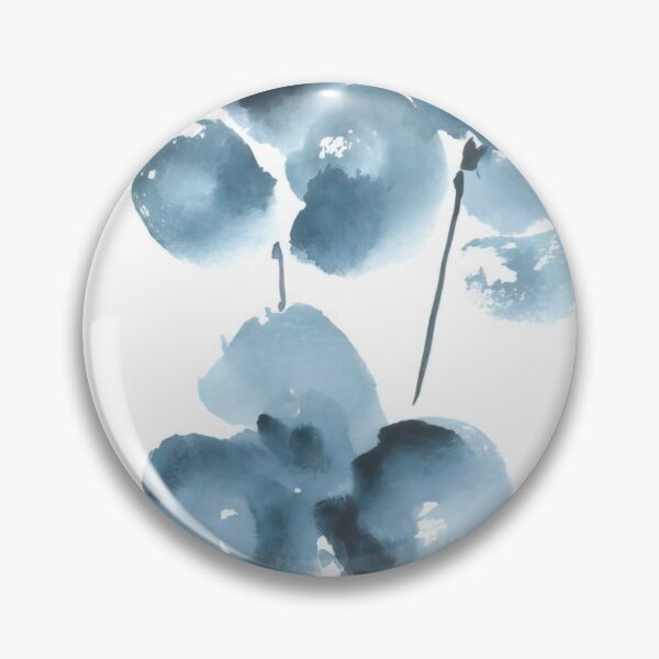Item preview, Minimalist Blue Brush Strokes designed and sold by ArtisAlice.
