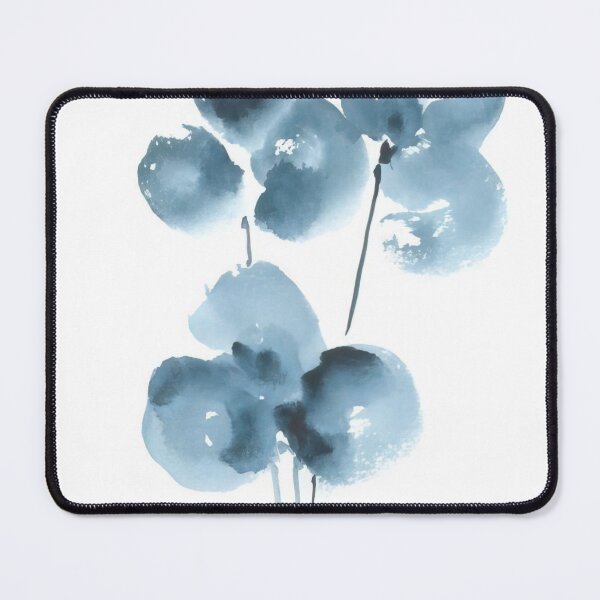 Item preview, Minimalist Blue Brush Strokes designed and sold by ArtisAlice.