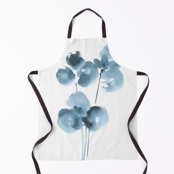 Item preview, Minimalist Blue Brush Strokes designed and sold by ArtisAlice.