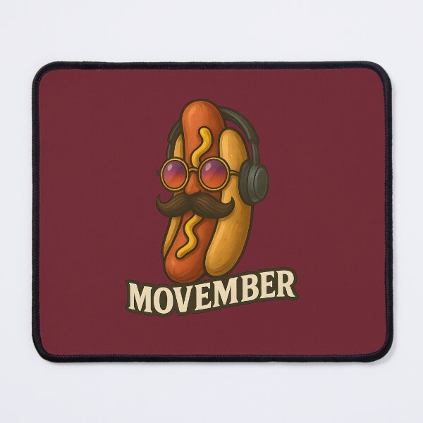Item preview, Frank with stache, Headphones & Sunglasses – “Movember” Support Art designed and sold by shmupod.