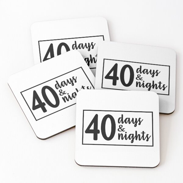 Item preview, 40 days and 40 nights designed and sold by ocd_Jessica.