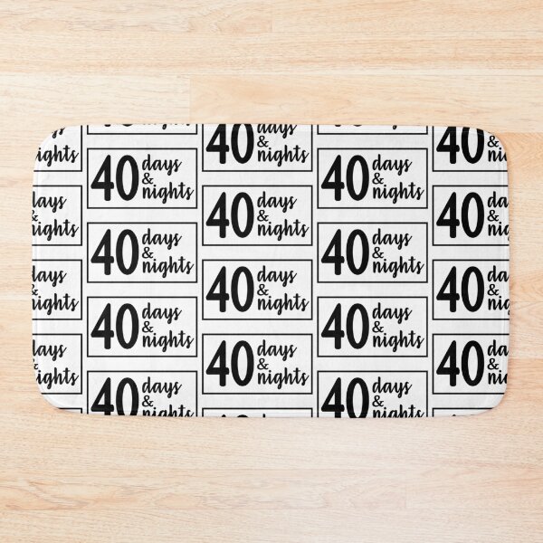 Item preview, 40 days and 40 nights designed and sold by ocd_Jessica.