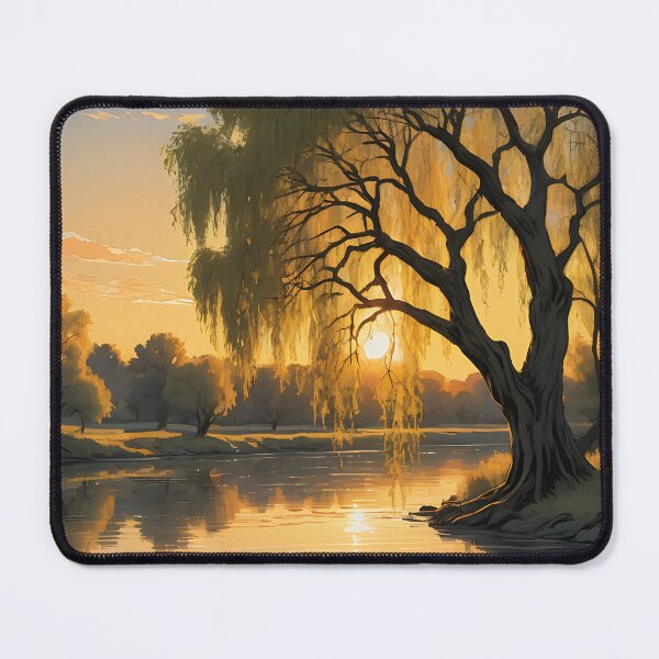 Item preview, Whispers of the Willow at Sunset designed and sold by HorizonHues.
