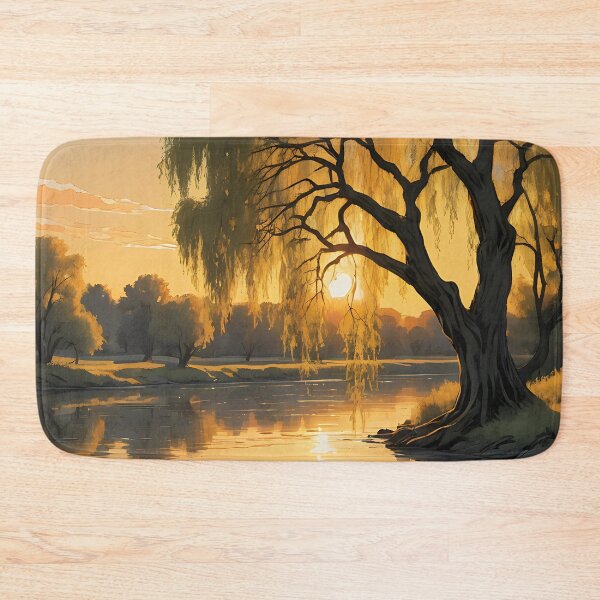 Item preview, Whispers of the Willow at Sunset designed and sold by HorizonHues.