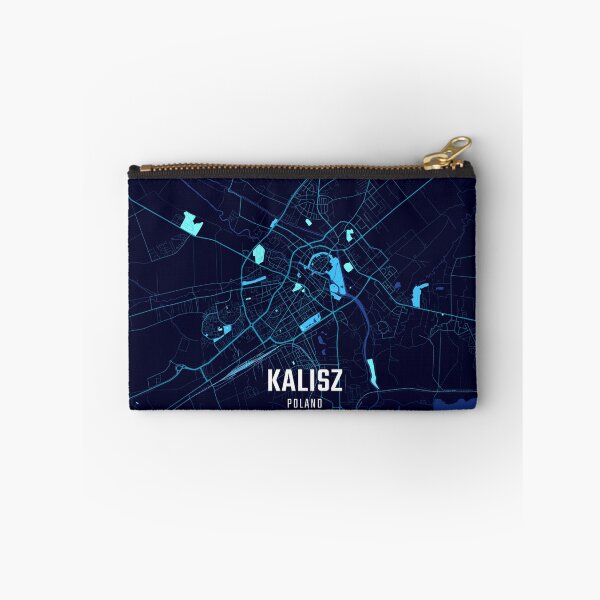 Item preview, Kalisz Midnight City Map designed and sold by HomeLivingCo.