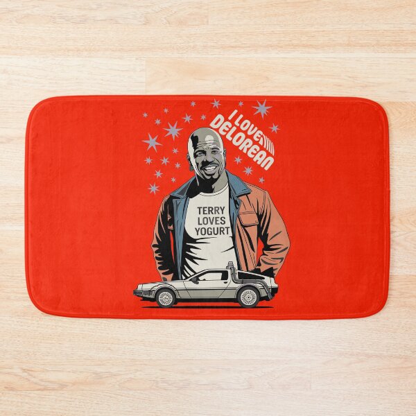 Item preview, Vintage Classic Car Delorean & Terry  designed and sold by PrintCarClub.