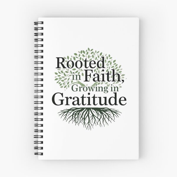 Item preview, Rooted in Faith, Growing in Gratitude Thanksgiving Design designed and sold by TrueImage1.