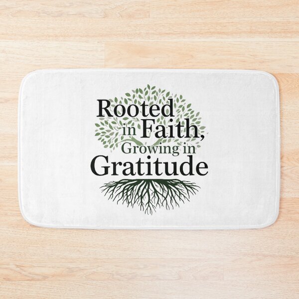 Item preview, Rooted in Faith, Growing in Gratitude Thanksgiving Design designed and sold by TrueImage1.