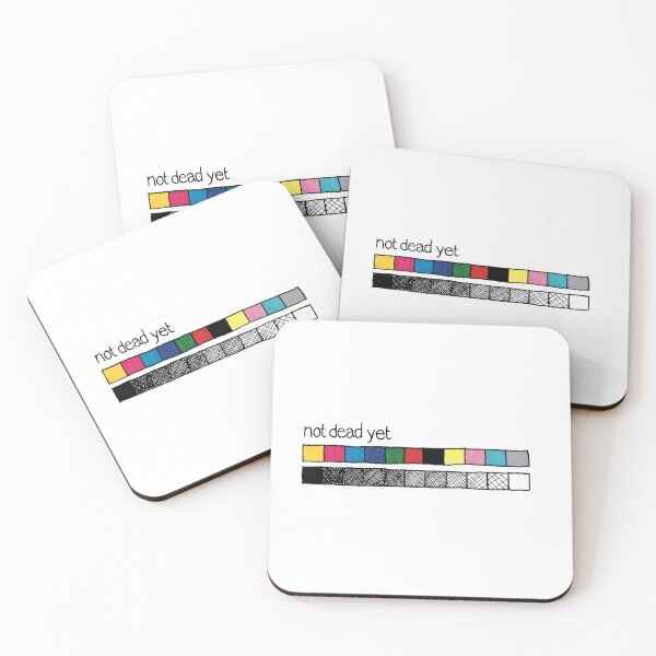 Item preview, Not Dead Yet CMYK designed and sold by Kylie McCaffrey.