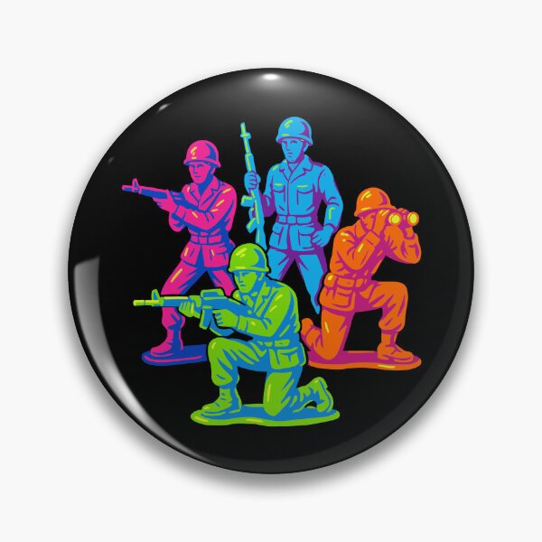 Item preview, Neon Army Men designed and sold by Ghost on Toast.