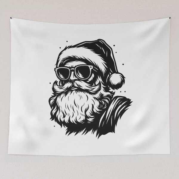 Item preview, Santa Face Sunglasses designed and sold by stephenflashart.