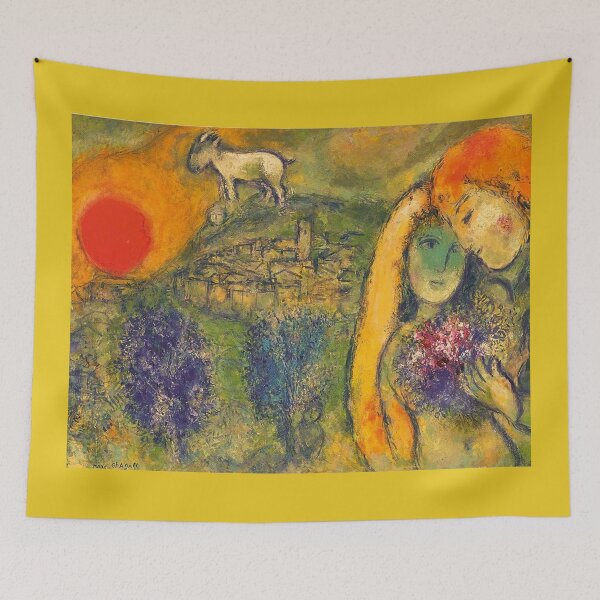 Item preview, Marc Chagall Valence lovers designed and sold by philippesurRB.