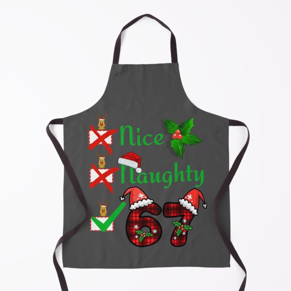 Item preview, Funny Meme Nice Naughty 67 Christmas Brain Rot Gen Z designed and sold by Zayavca.