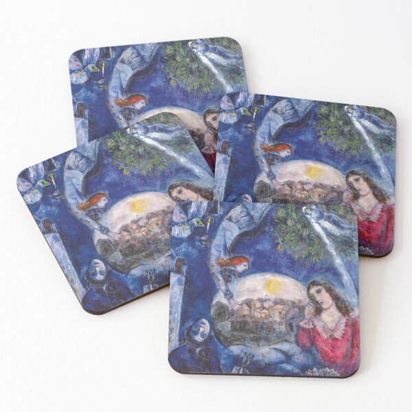 Item preview, Marc Chagall blue night designed and sold by philippesurRB.