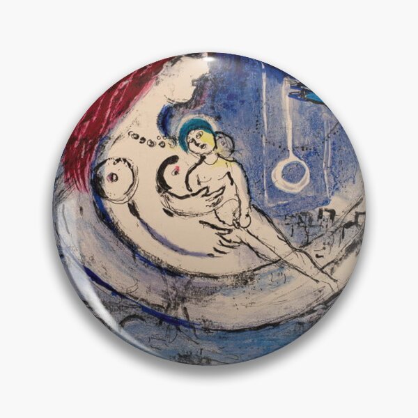 Item preview, Marc Chagall Blue landscape 1958 designed and sold by philippesurRB.