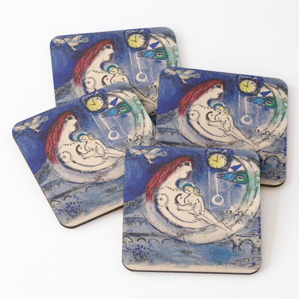 Item preview, Marc Chagall Blue landscape 1958 designed and sold by philippesurRB.