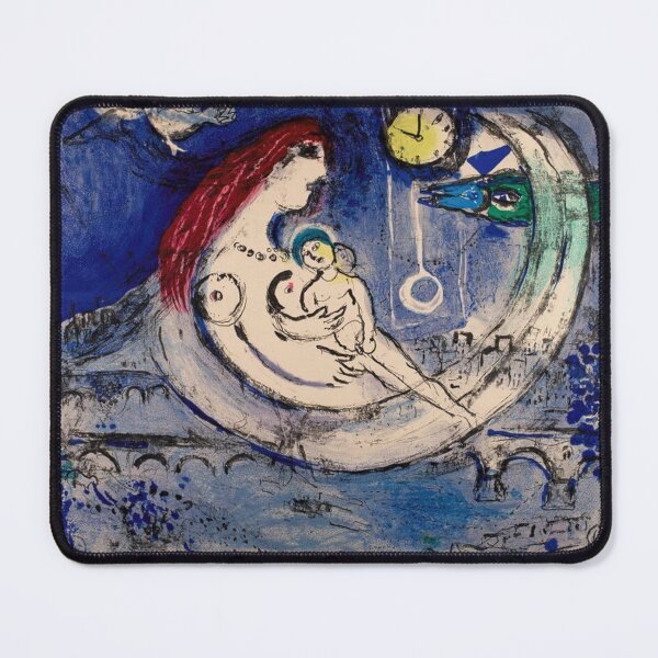 Item preview, Marc Chagall Blue landscape 1958 designed and sold by philippesurRB.