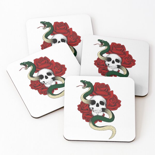 Item preview, Skull and Snake Design  designed and sold by Shayla-Michelle.