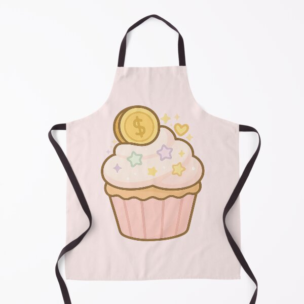 Item preview, Soft Success Cupcake Sticker | Cute Dessert Art | Pastry Sticker | Money Sticker designed and sold by HerDreamCodes.