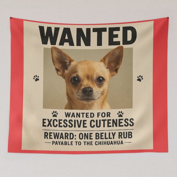 Item preview, Chihuahua is wanted proceed with caution designed and sold by ChihuahuasRule.