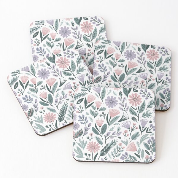Item preview, Pastel Floral Girly Sticker, Phone Case & Backpack Design designed and sold by aislinglaoise.