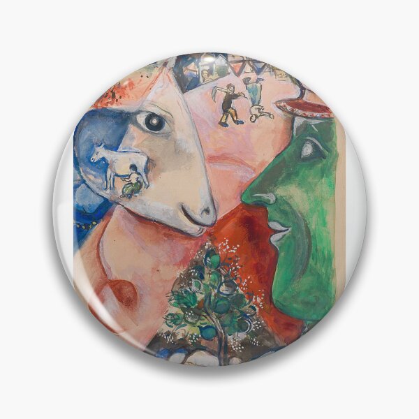 Item preview, Marc chagall the cow designed and sold by philippesurRB.