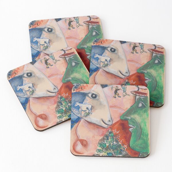 Item preview, Marc chagall the cow designed and sold by philippesurRB.