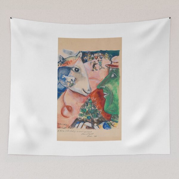Item preview, Marc chagall the cow designed and sold by philippesurRB.