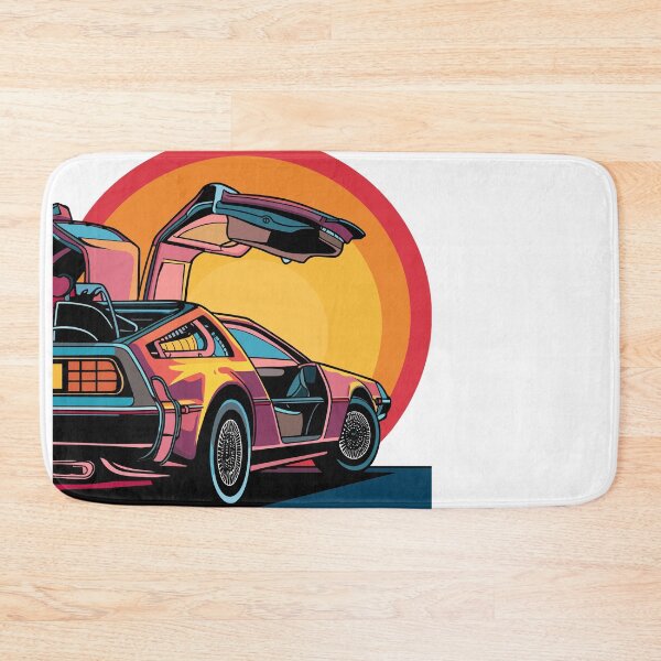 Item preview, Vintage Classic Car Delorean Colors designed and sold by PrintCarClub.