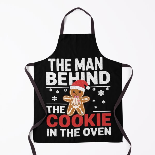 Item preview, The Man Behind The Cookie In Funny Christmas Pregnancy Dad To Be designed and sold by FreshVibe Prints.