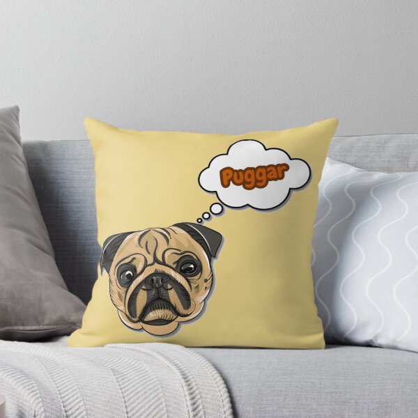 Item preview, Puggar – Funny Pug Lover Cartoon Design | Cute Dog Humor Gift designed and sold by SloganSavvy.