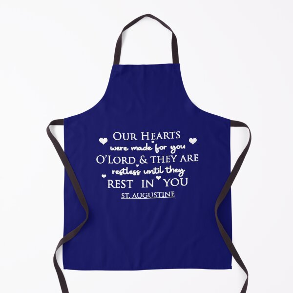 Item preview, st augustine our hearts designed and sold by ocd_Jessica.