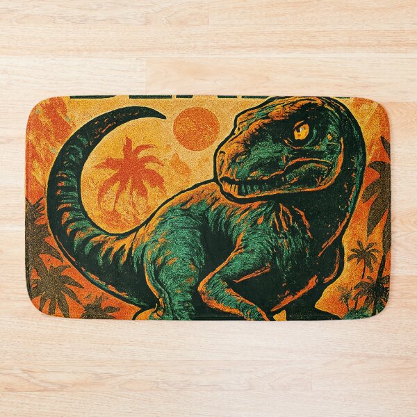 Item preview, The Silent Edge: Predator at Dusk Tropica: Velociraptor designed and sold by JonelleTshirts.