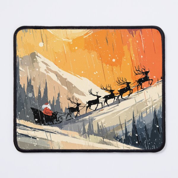 Item preview, St. Nick and His Reindeer designed and sold by Thingstolike.