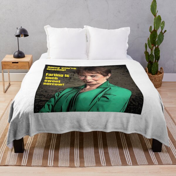 Item preview, Celebrity Traitors Celia Imrie Sorry You’re Leaving: Farting is Such Sweet Sorrow designed and sold by JustforLaughs1.