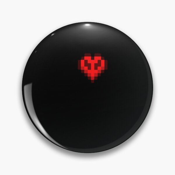 Item preview, Pixel Minecraft Heart – Retro Love Symbol designed and sold by sentaxfe.