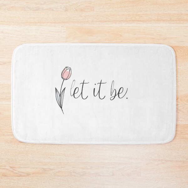 Item preview, Let It Be, Simple Flower Sticker designed and sold by Moodune.