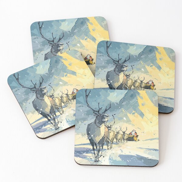 Item preview, Saint Nick and His Reindeer Coming at Ya designed and sold by Thingstolike.