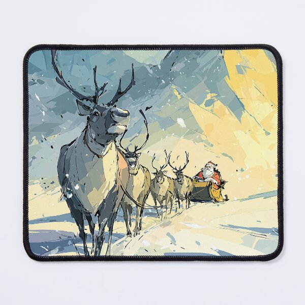 Item preview, Saint Nick and His Reindeer Coming at Ya designed and sold by Thingstolike.