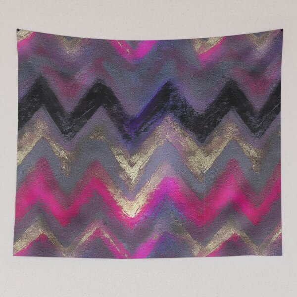 Item preview, Zigzag mural pattern designed and sold by JeniSeny.