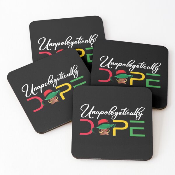 Item preview, Unapologetically Dope Afro Woman Red Green Gold Design - Black History - Juneteenth Black History Month designed and sold by Luvjesus2.