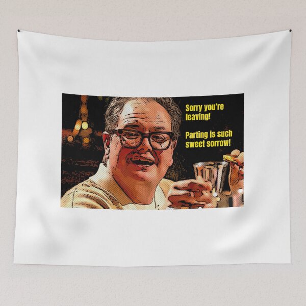 Item preview, Celebrity Traitors Alan Carr Sorry You’re Leaving: Parting is Such Sweet Sorrow designed and sold by JustforLaughs1.