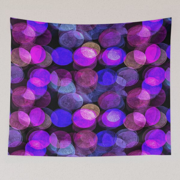 Item preview, Circle lights at night designed and sold by JeniSeny.