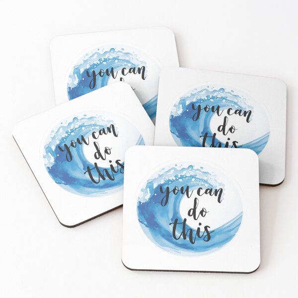 Item preview, You Can Do This, Positive Motivational Quote Sticker designed and sold by Moodune.