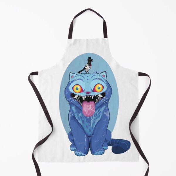 Item preview, KPK Hunters – The Mad Blue Cat & His Tiny Boss designed and sold by Finestrokes.art.